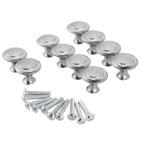 stainless steel kitchen cabinet knobs